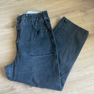 Lee Men's Dark Gray Relaxed Jeans